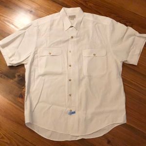 Banana Republic Button Front Short Sleeve Shirt
